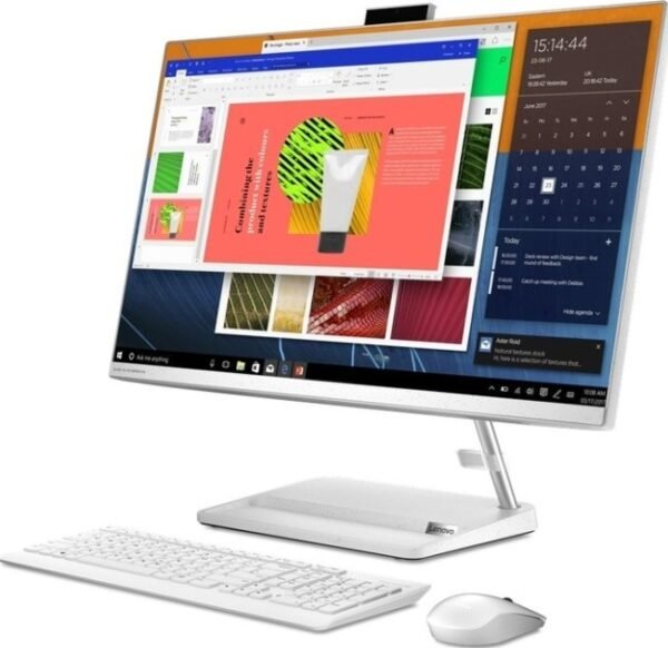 Lenovo All-in-One Ideacentre 3 27ALC6, 27" FHD, Free DOS, Ryzen 5 7530U, 2x 8GB SO-DIMM DDR4-3200, 1