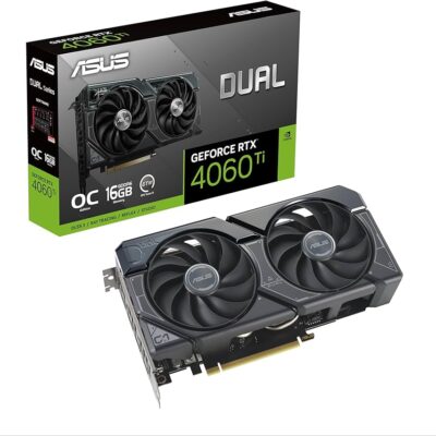 VGA Asus RTX4060TI 16GB Dual A16G GDDR6,HDMI 2.1,DP 1.4a