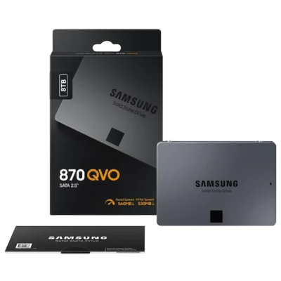 SSD Samsung 870 QVO 2,5″ 1TB SATA 6GB/s QLC 560/530