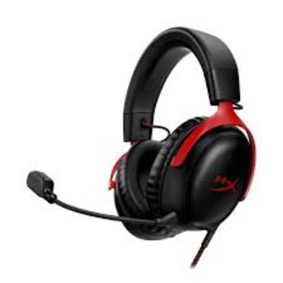 Gaming Earphone HyperX Cloud III Microphone,Black/Red
