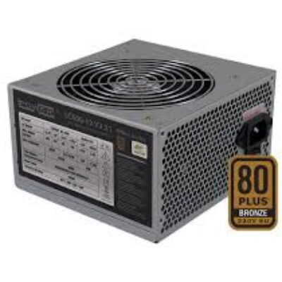 LC Power- Power Supply, LC600-12 V2.31,120mm  80 Plus Bronze 230V EU