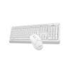A4TECH FG1012 2.4G Compact Desktop Set, Wireless, Keyboard and mouse set,White - Image 2