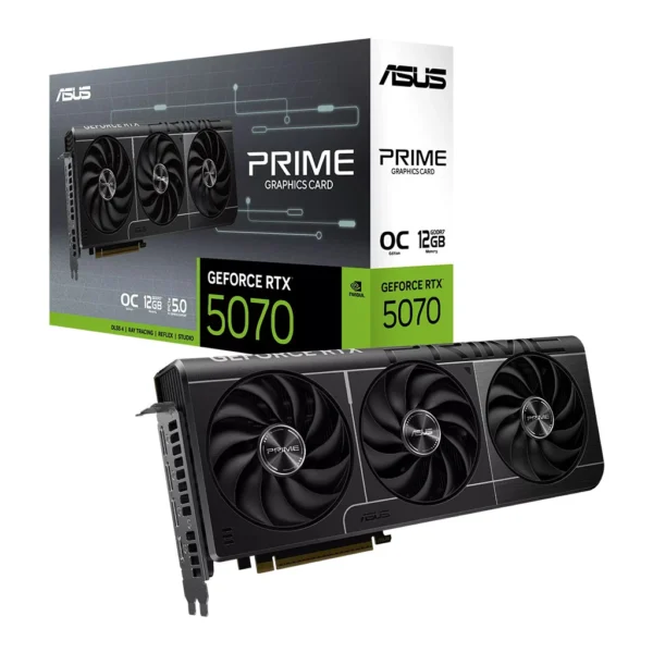VGA card ASUS PRIME RTX 5070 12GB OC Edition GDDR7