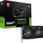 VGA MSI RTX4060TI 8GB Ventus 2X Black 8G OC GDDR6X,HDMI,DP