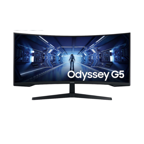 MONITOR SAMSUNG ODYSSEY G5 C34G55TWWP 34 INCH, VA CURVED UWQHD 3440X1440, 165HZ, 1 MS