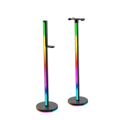 Stand Kufjesh Gaming me dritë RGB Smart Meetion BK300