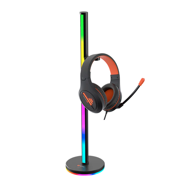Stand Kufjesh Gaming me dritë RGB Smart Meetion BK300 - Image 5