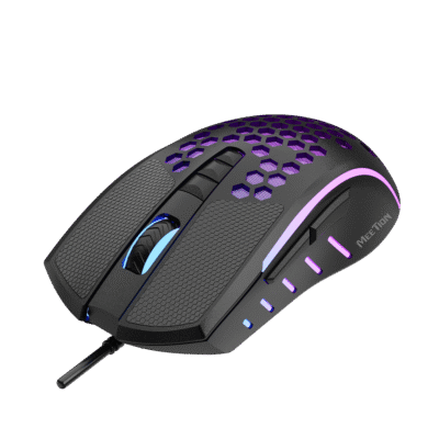 Meetion MT-GM015 – Maus Gaming RGB Lightweight Honeycomb