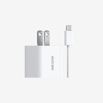 Karikues Hiksemi HS-HUB-GaN33 – GaN 33 W (1 × USB-C + 1 × USB-A, Prizë Amerikane)