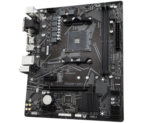 Pllaka amë Gigabyte A520M K V 2, AM4 micro ATX - Image 3