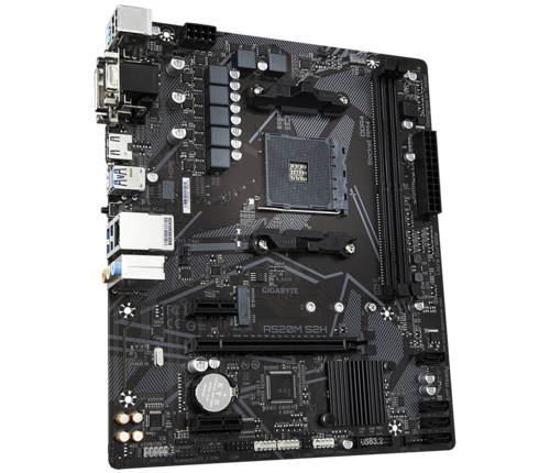 Pllaka amë Gigabyte A520M K V 2, AM4 micro ATX