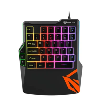 Tastierë One-Hand Meetion KB015, RGB ,GAMING
