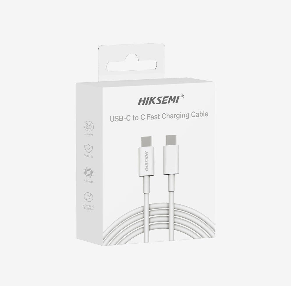 Hiksemi HS-HUB-CBC2C – Kablë USB-C në USB-C 1 m (Fast Charge 60 W / 3 A) - Image 2
