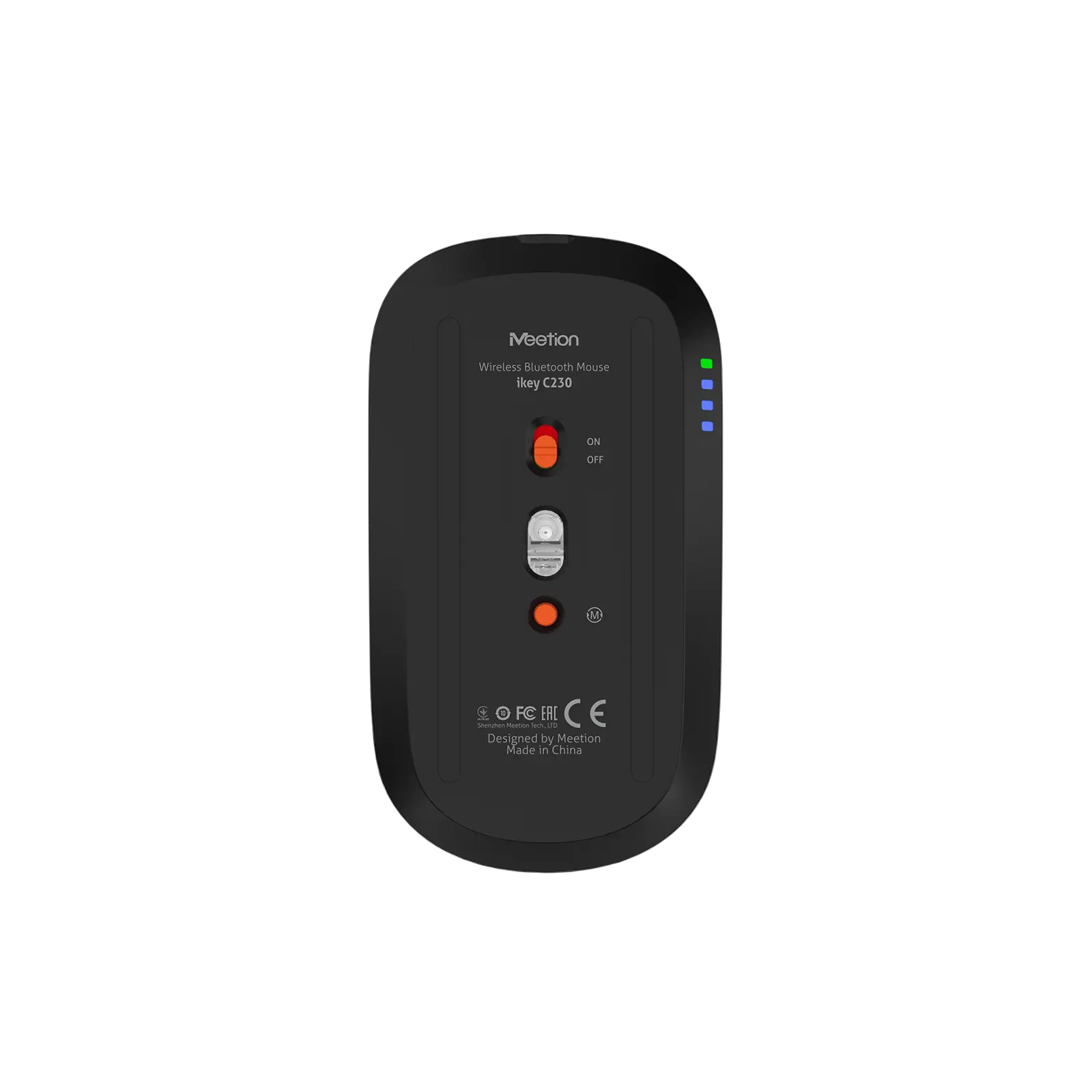 Meetion C230 – Set Tastierë & Maus Wireless Dual-Mode (2.4GHz + Bluetooth) – Space Gray - Image 9
