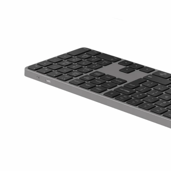 Meetion K230 – Tastierë Wireless Ultra-Hollë 109 Taste (2.4GHz + Bluetooth), e Zeze - Image 3