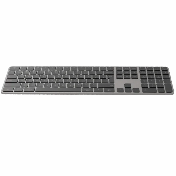 Meetion K230 – Tastierë Wireless Ultra-Hollë 109 Taste (2.4GHz + Bluetooth), e Zeze - Image 4