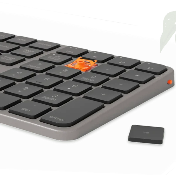 Meetion K230 – Tastierë Wireless Ultra-Hollë 109 Taste (2.4GHz + Bluetooth), e Zeze - Image 6