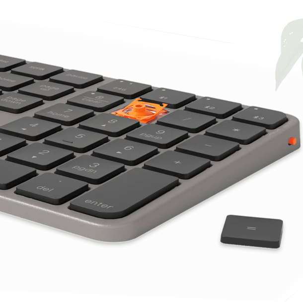 Meetion K230 – Tastierë Wireless Ultra-Hollë 109 Taste (2.4GHz + Bluetooth), e Zeze - Image 6