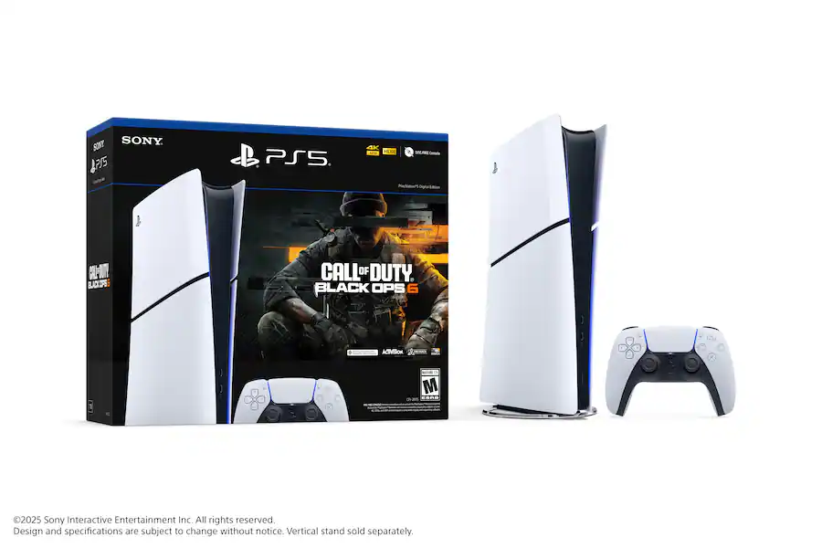 Sony PlayStation 5 Slim Digital Edition – Call of Duty Black Ops 6 Bundle (1TB SSD) - Image 3