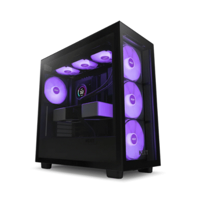 Kase PC NZXT H7 Elite – Mid-Tower ATX, Tempered Glass, Black (Vetëm kasa pa komponentë)