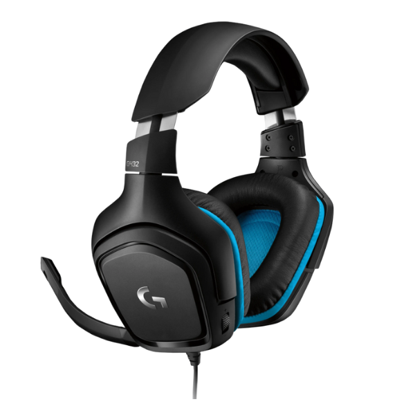 Kufje Gaming Logitech G432 – Kabllo 7.1 Surround, 50 mm Driverë, Ngjyrë E Zezë