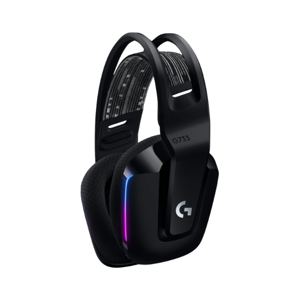Kufje Gaming Logitech G733 LIGHTSPEED – Wireless 2.4 GHz, RGB, Ngjyrë E Zezë - Image 3