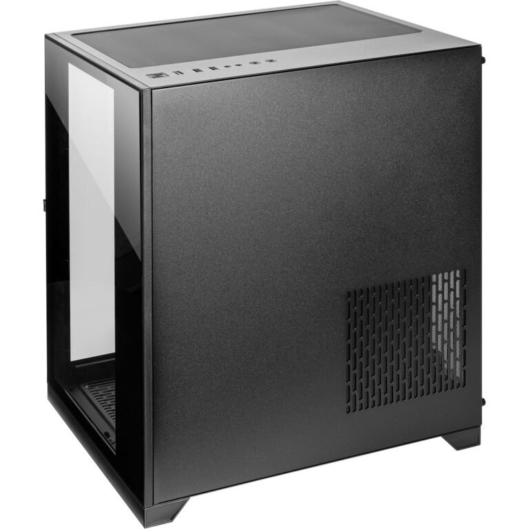 Kase PC Inter-Tech C-702 Diorama – Mid-Tower, Panel Xhami i Temperuar – Black thumbnail 2
