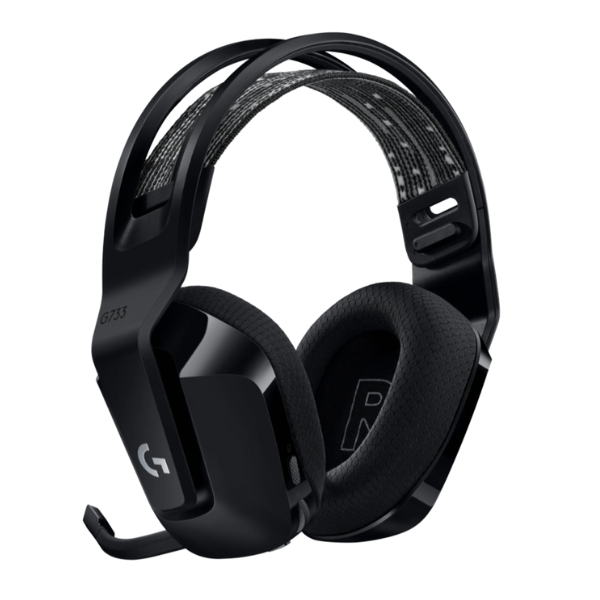 Kufje Gaming Logitech G733 LIGHTSPEED – Wireless 2.4 GHz, RGB, Ngjyrë E Zezë - Image 2