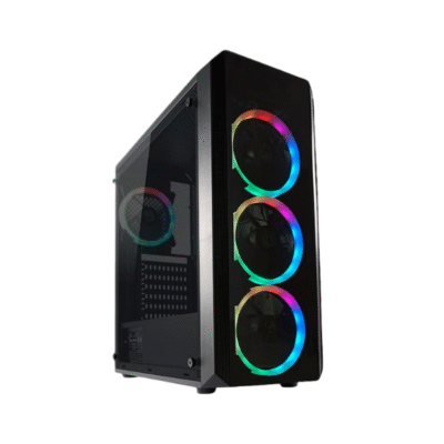 Kasa Gaming LC-Power 703B Quad-Luxx – ATX Midi-Tower (Vetëm Kasa)