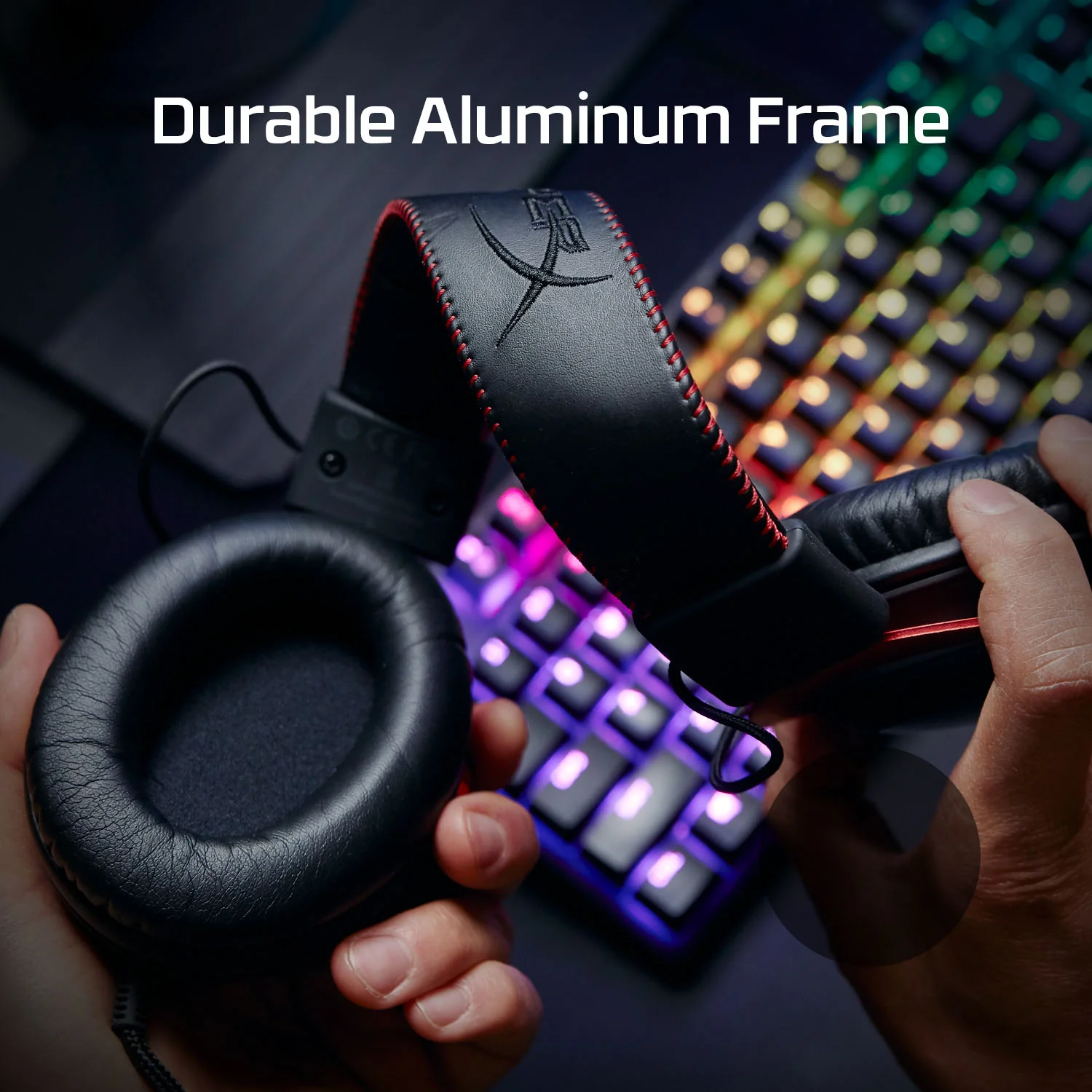 Kufje Gaming HyperX Cloud II – Kabllo, Surround 7.1, E zezë/E kuqe - Image 4