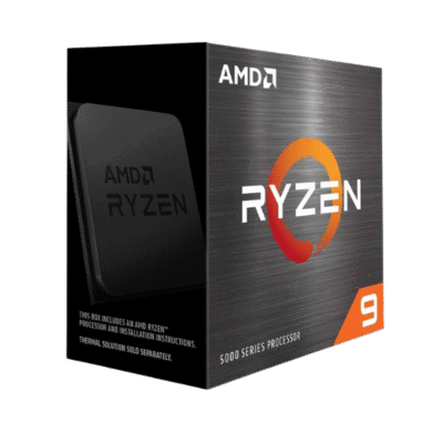 Procesor AMD Ryzen 9 5900X BOX, 3.7 GHz Bazë / 4.8 GHz Max Boost, 12-Core / 24-Thread, 70 MB Cache, 105 W – Socket AM4 (Zen 3 / Vermeer Series)