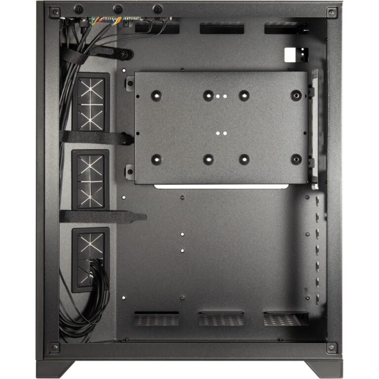 Kase PC Inter-Tech C-702 Diorama – Mid-Tower, Panel Xhami i Temperuar – Black thumbnail 5