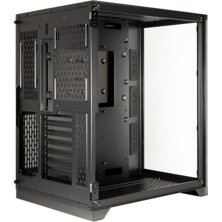 Kase PC Inter-Tech C-702 Diorama – Mid-Tower, Panel Xhami i Temperuar – Black thumbnail 6