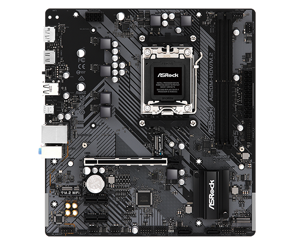 Plakë Amë ASRock A620M-HDVM.2 – AM5, Micro-ATX, DDR5, M.2