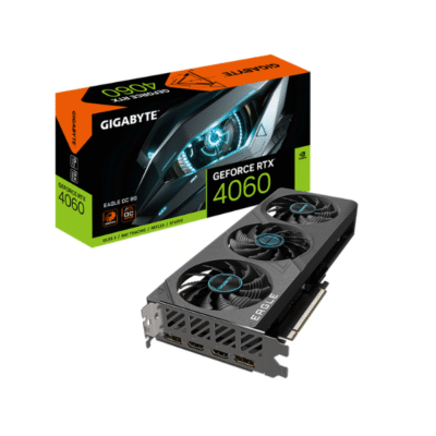 Kartë grafike GIGABYTE GeForce RTX 4060 EAGLE OC 8G – 8 GB GDDR6, 128-bit, Boost 2505 MHz