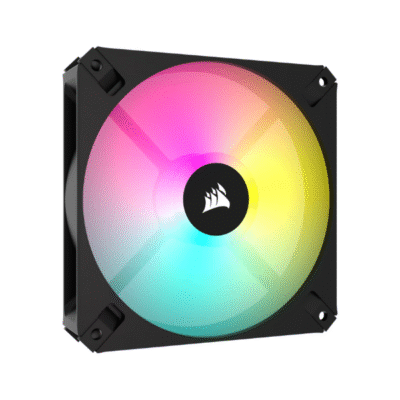 Ventilator Corsair iCUE AR120 Digital RGB 120 mm PWM (1-Pack, Black)