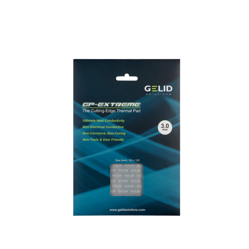 Pasta termike / Thermal Pad Gelid GP-Extreme 120×120 mm (2.0 mm)