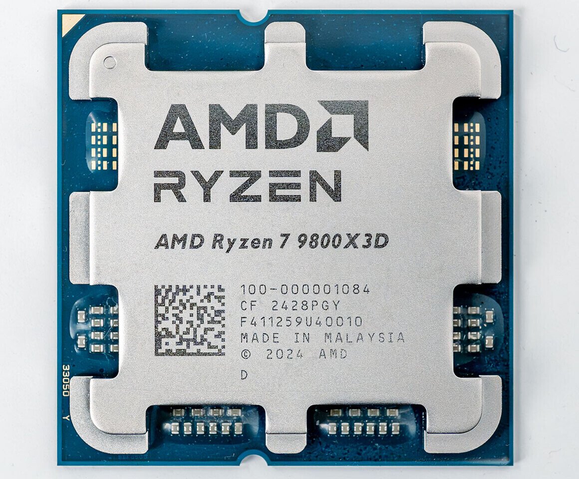 Procesor AMD Ryzen 7 9800X3D – 4.7GHz Bazë, 5.2GHz Boost, 8 Core / 16 Thread, 104MB Cache, 120W TDP – AM5 Socket
