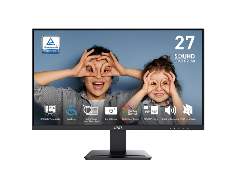 Monitor MSI PRO MP273U – 27″ IPS, 4K UHD, Anti-Glare, Productivity Series thumbnail 2