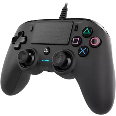 Kontroller NACON Wired Compact – PS4 & PC, USB, Vibration, 3.5mm Audio, Black