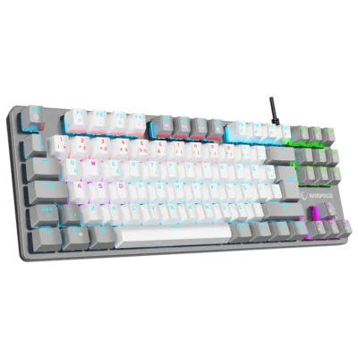 Tastierë Rampage SNUG K14 – Mekanike RGB Rainbow TKL, Red Switch, Anglisht (EN)