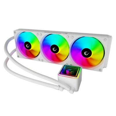 Ftohës CPU me LSI Rampage ARGB 360mm – i Bardhë, për Intel & AMD (LGA1700/AM5)
