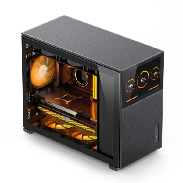 Kase PC JONSBO D31 MESH SC – Micro-ATX, Mesh Airflow, me Ekran 8 ...