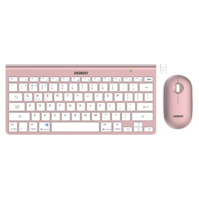 Set Tastiere & Maus Everest KB-BT72 Elite – Wireless 2.4GHz + Bluetooth, US Layout