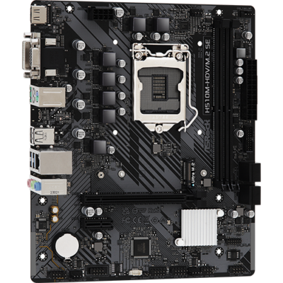 Pllake Ame  ASRock H510M-HDV/M.2 SE – Intel H510, LGA1200, DDR4, Micro-ATX