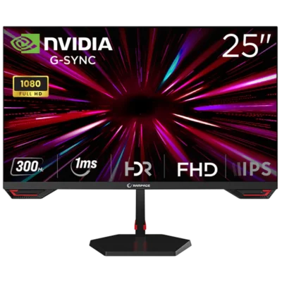 Monitor Gaming Rampage CRIMSON CR25R300F  25″ FHD Fast IPS 300 Hz  – I Zi