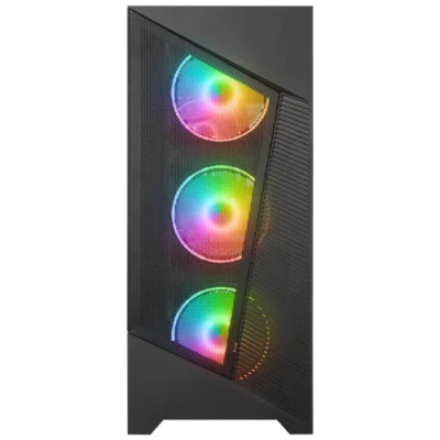 Kasa PC — Rampage Inspirer Mesh 650W 80 Black Mid‑Tower Gaming