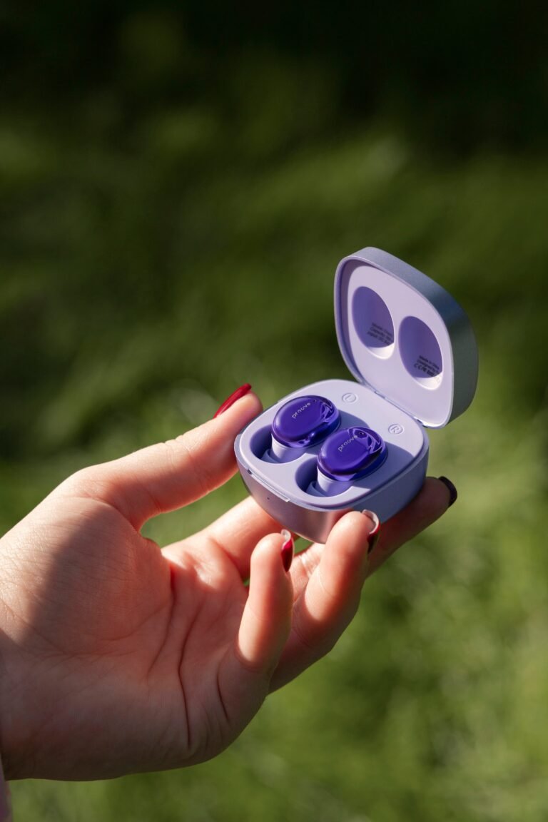 Dëgjuse wireless Proove Charm TWS, touch-control, me aplikacion, vjollce thumbnail 5