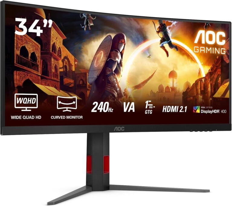 Monitor Aoc CU34G4Z Monitor 34” 240Hz VA thumbnail 2