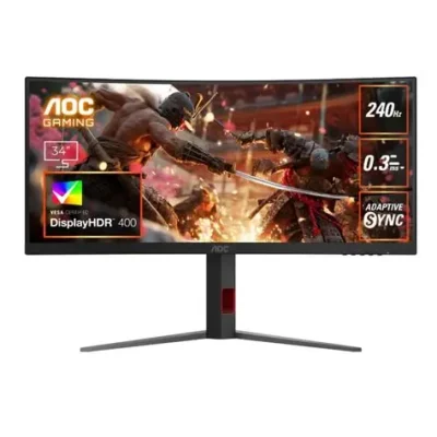 Monitor  Aoc CU34G4Z Monitor 34” 240Hz VA